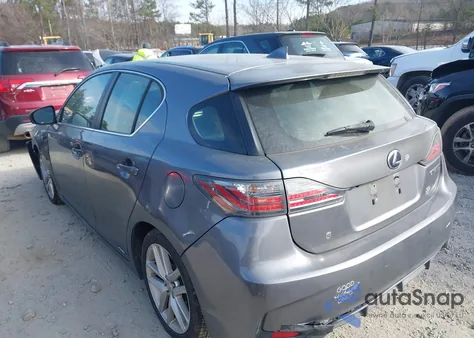2015 Lexus Ct 200H z USA, uszkodzony, nr VIN JTHKD5BH9F2221993